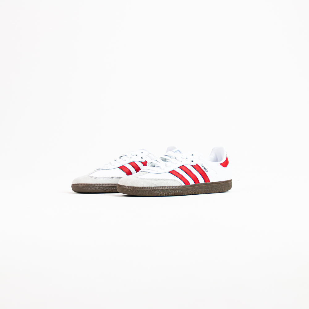 Samba OG (White/Scarlet/Gum)