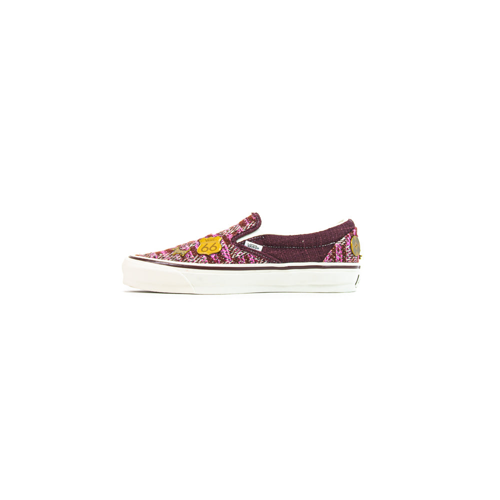 LX Classic Slip-On 98 (Cardigan Brown/Pink)