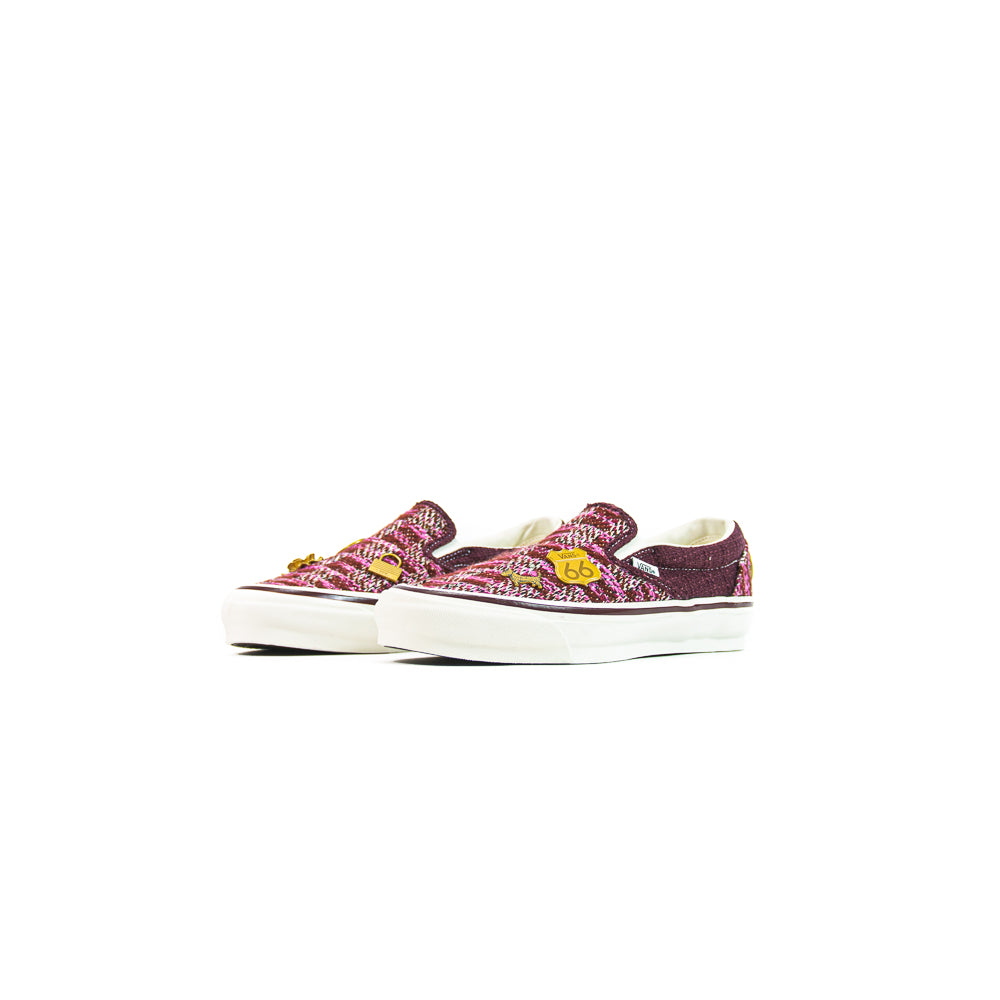 LX Classic Slip-On 98 (Cardigan Brown/Pink)