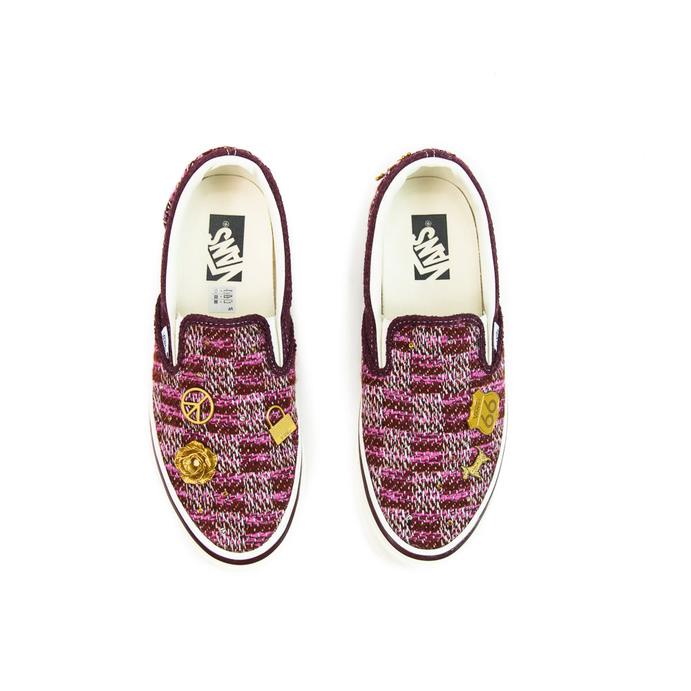 LX Classic Slip-On 98 (Cardigan Brown/Pink)