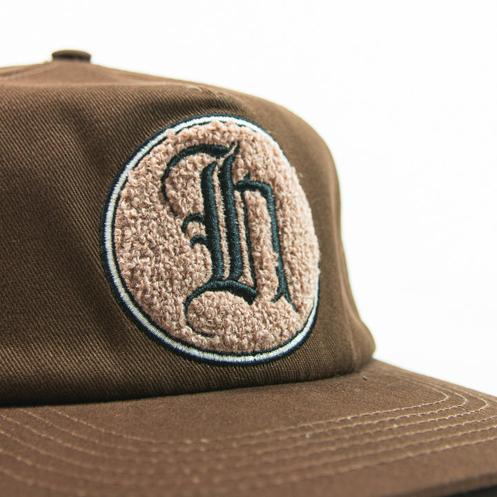 H Patch Hat (Brown)