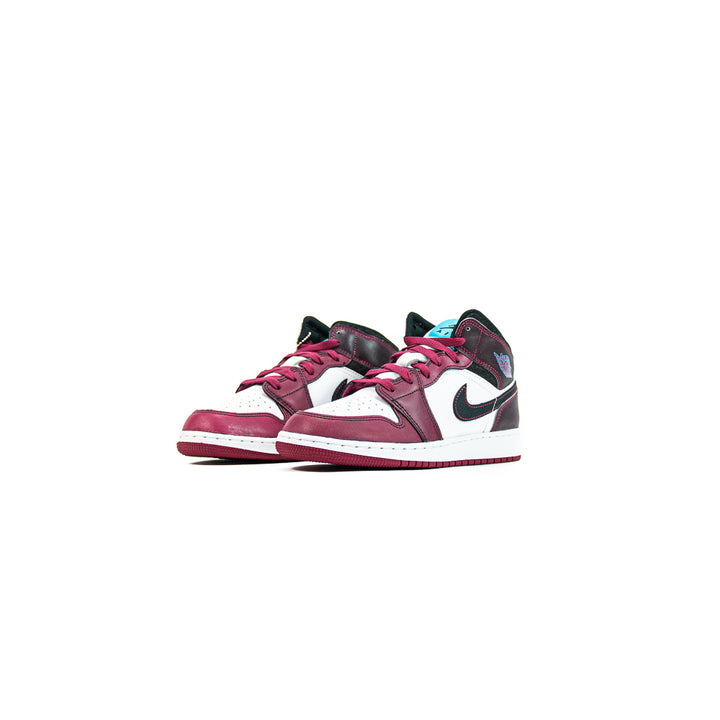 Air Jordan 1 Mid SE (GS) (Sweet Beet/Desert Pink)