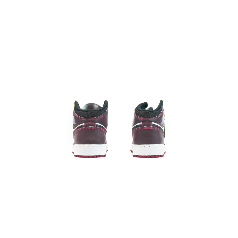 Air Jordan 1 Mid SE (GS) (Sweet Beet/Desert Pink)