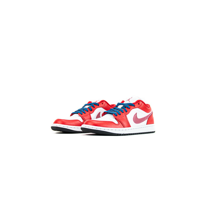 WMNS Air Jordan 1 Low (Track Red/True Blue/White)
