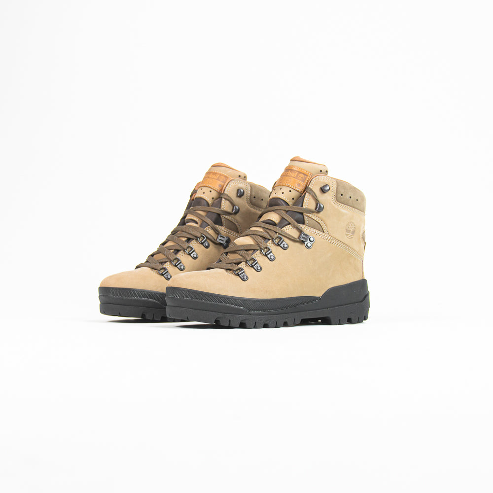 World Hiker Mid Lace-Up Waterproof Boot (Beige)