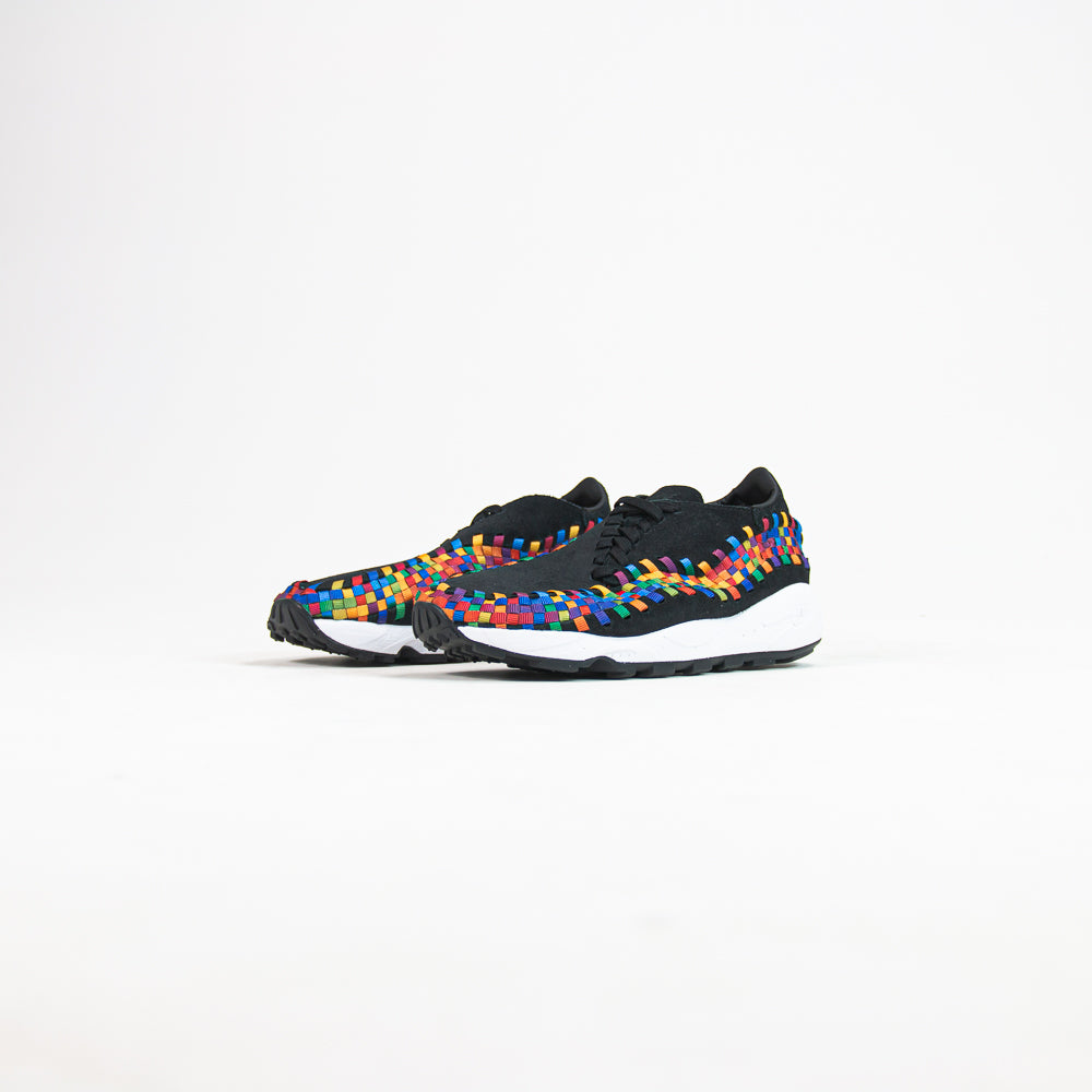 WMNS Air Footscape Woven (Black/Black-White)