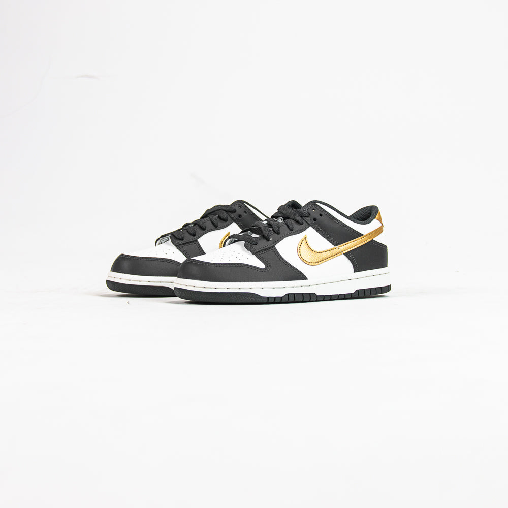 Dunk Low GS (Summit White/Metallic Gold)