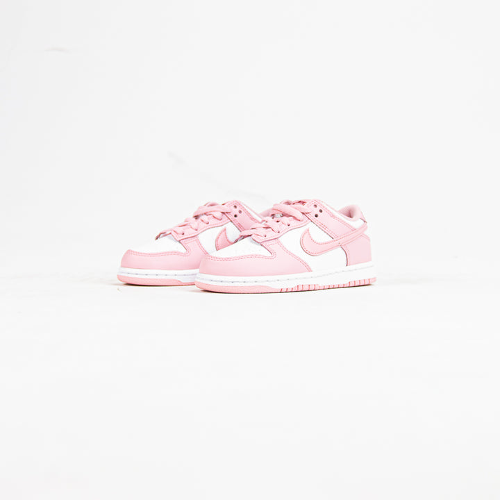 Nike Dunk Low BP (White/Pink Glaze/Pomegranate)