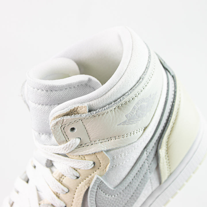 Wmns Air Jordan 1 MM High (White/Pure Platinum-Sail)