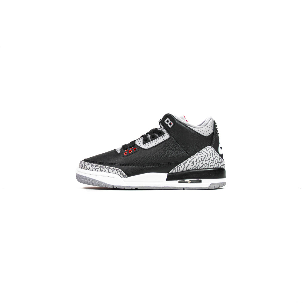 Air Jordan 3 Retro GS (Black/Fire Red/Cement Grey)