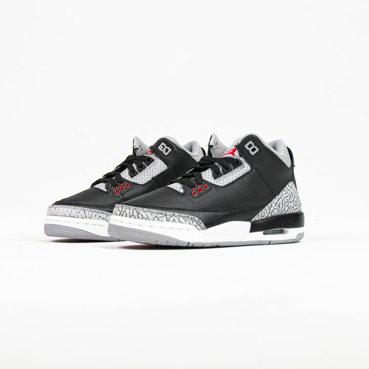 Air Jordan 3 Retro GS (Black/Fire Red/Cement Grey)