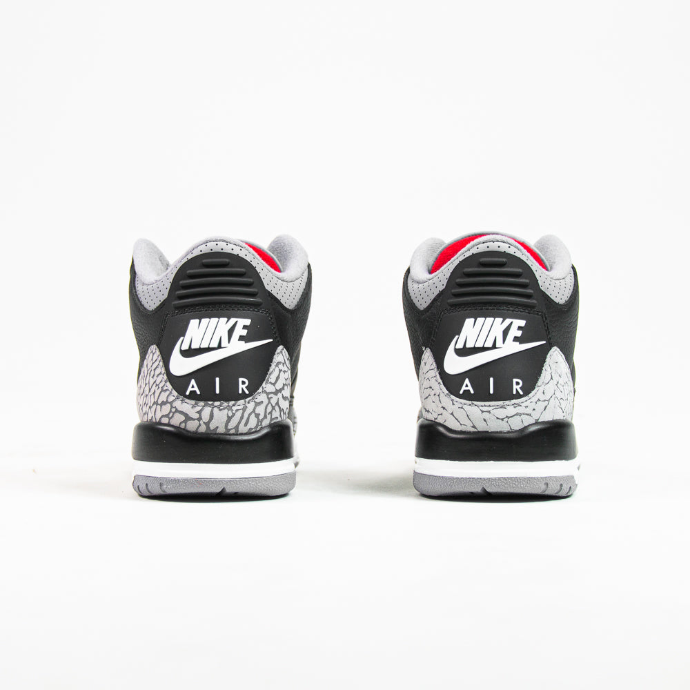 Air Jordan 3 Retro GS (Black/Fire Red/Cement Grey)
