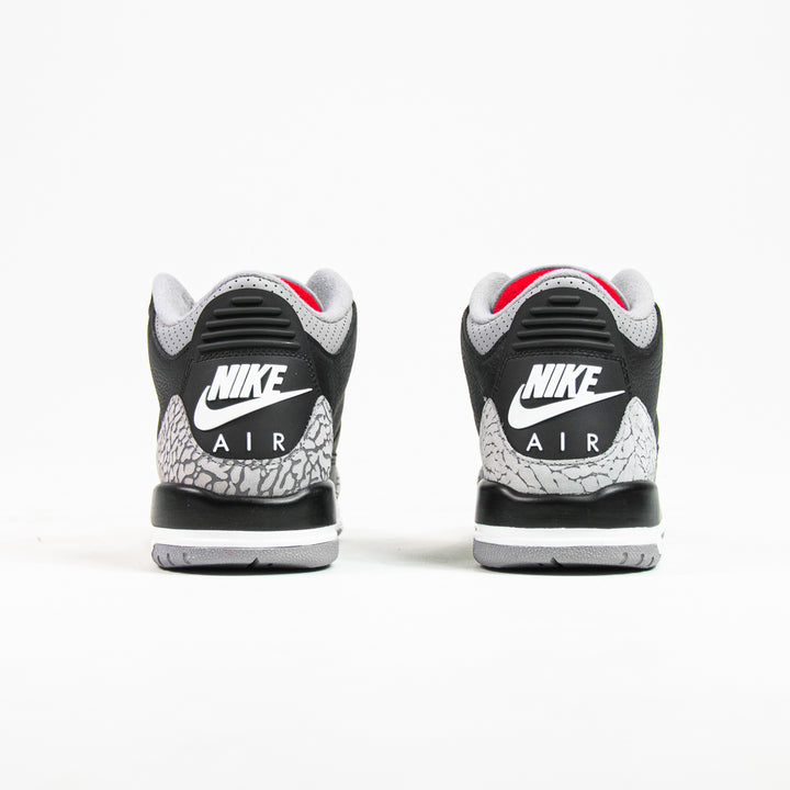 Air Jordan 3 Retro GS (Black/Fire Red/Cement Grey)