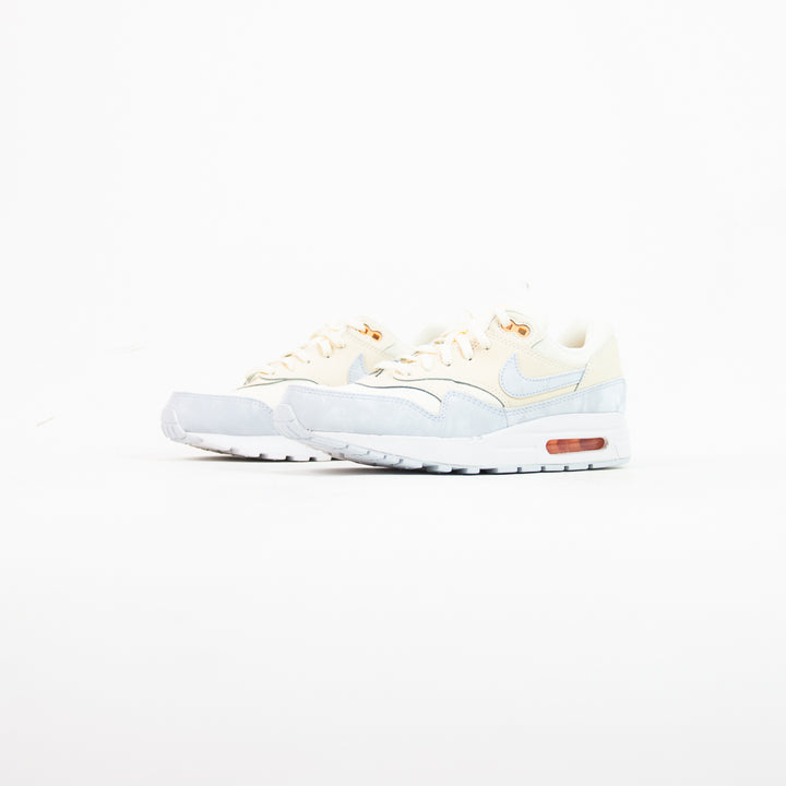 Air Max 1 (GS) (Pale Ivory/Football Grey)