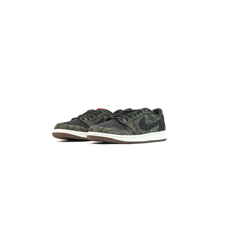 Air Jordan 1 Retro Low OG (Black/University Red/Palomino) Laser