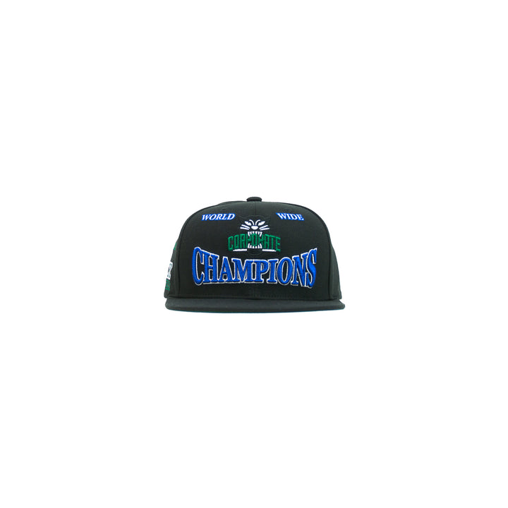 Corporate x M&N 15x World Champs Snapback (Black)