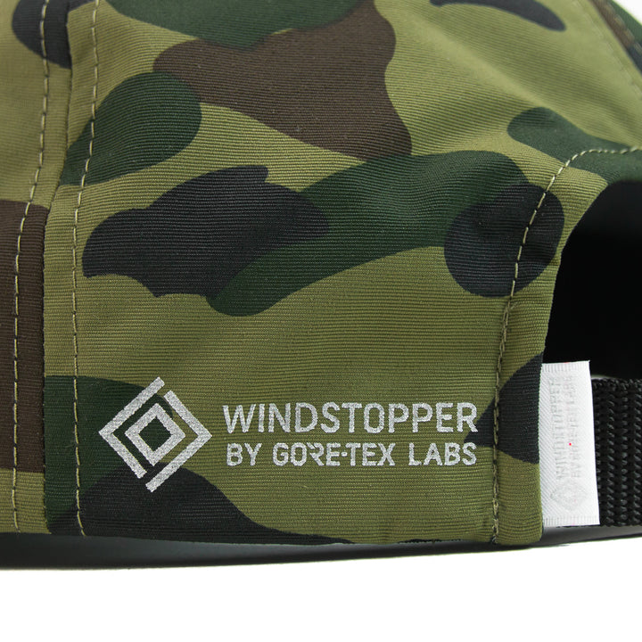 Gore-Tex Wind Stopper 1st Camo Panel Cap (Green)