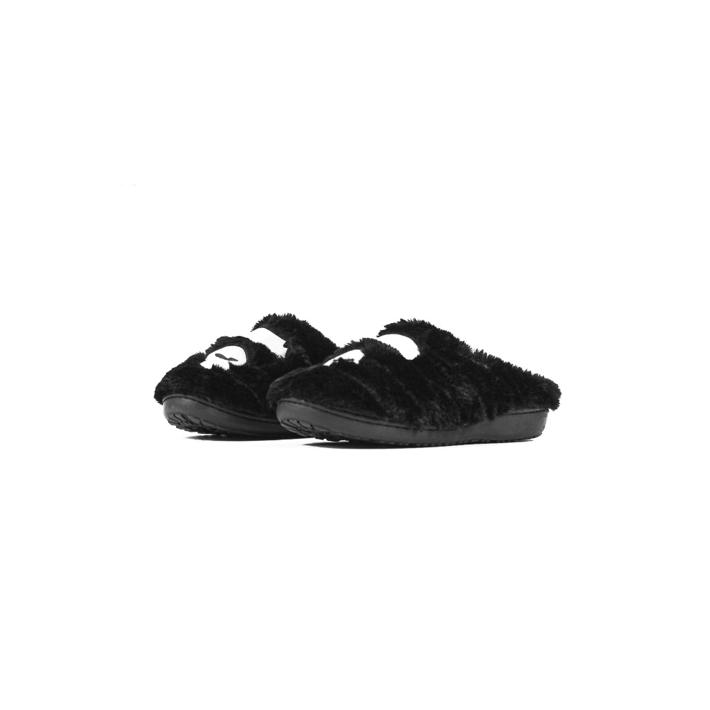 BAPE x Subu Ape Head Puffer Sandals (Black)