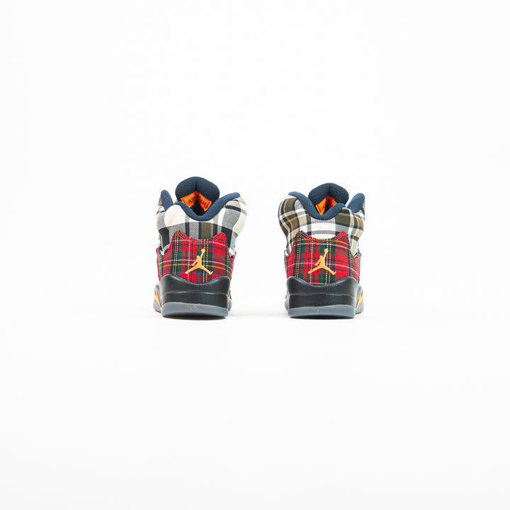 Air Jordan 5 Retro PLD (GS) (Black/Total Orange)