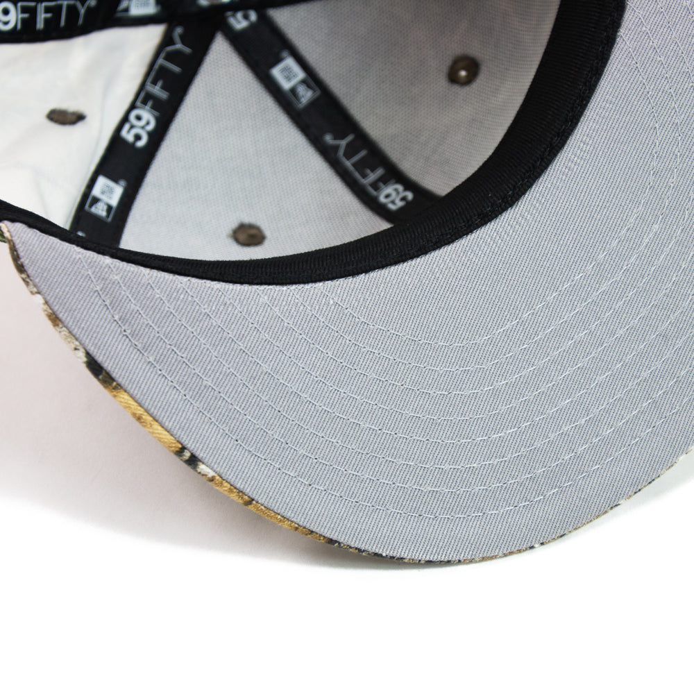 Dayton Dragons Midwest League Fitted Cap (Real Tree/Orange)