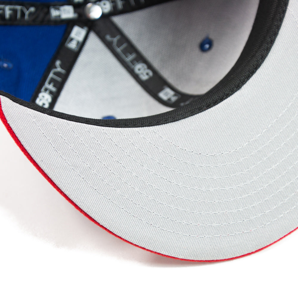 Dayton Dragons Fitted Cap (Royal Blue / Red)