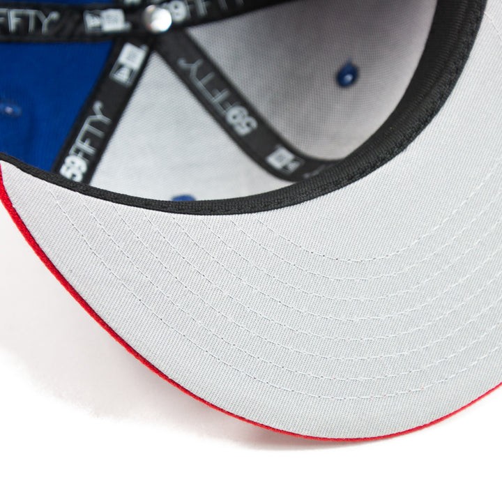 Dayton Dragons Fitted Cap (Royal Blue / Red)