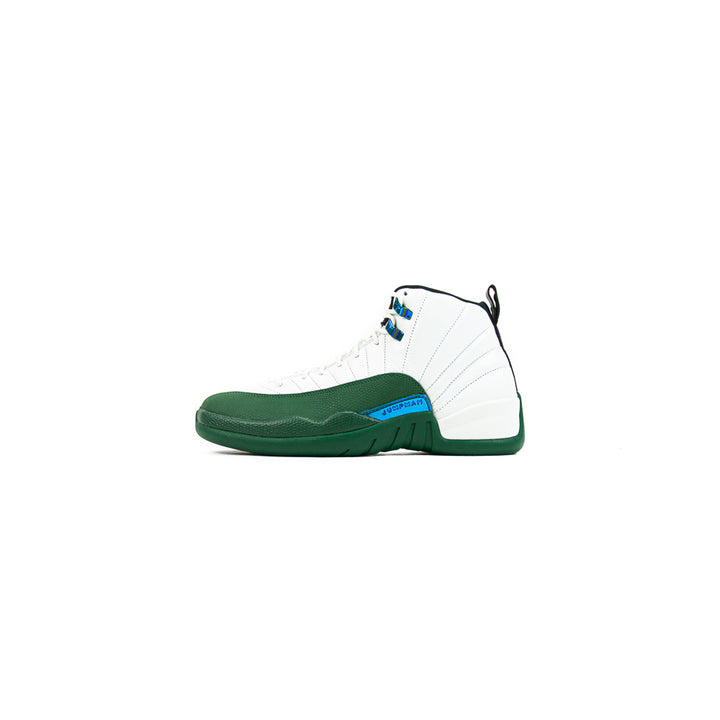 Air Jordan 12 Retro GS (Summit White/Gorge Green-Purple)