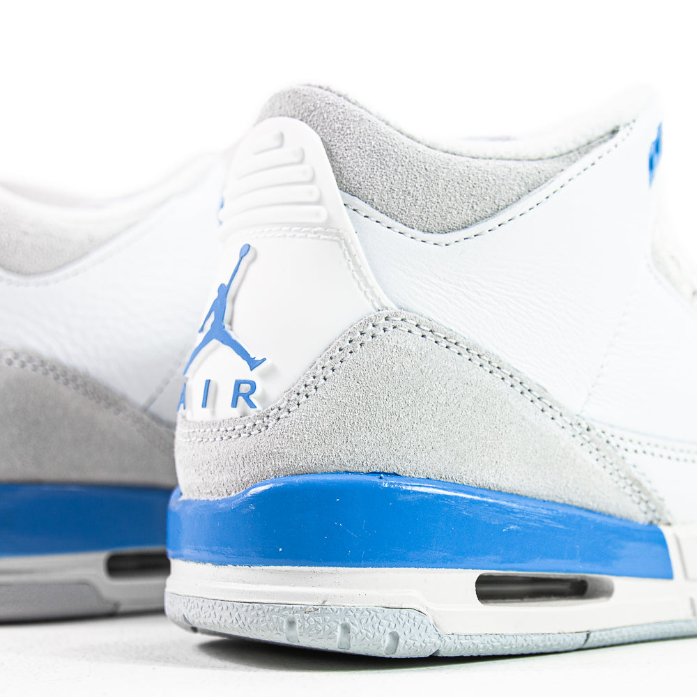 Air Jordan 3 Retro (GS) (Summit White/Hydrogen Blue)