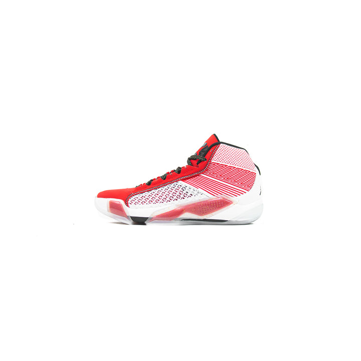 Air Jordan XXXVIII (White/Black-University Red)