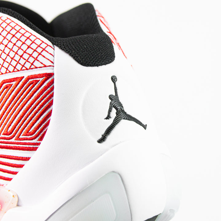 Air Jordan XXXVIII (White/Black-University Red)