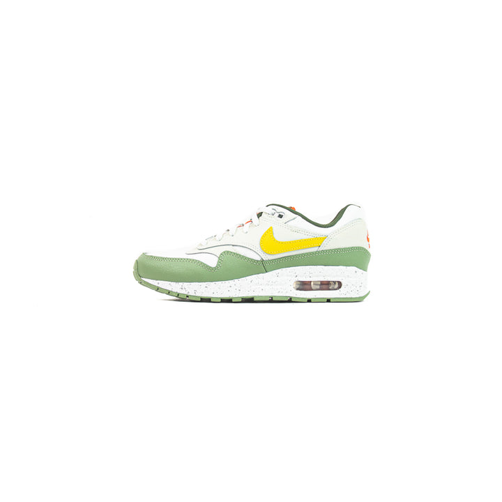 Air Max 1 SE (GS) (Summit White/Vivid Sulfur)