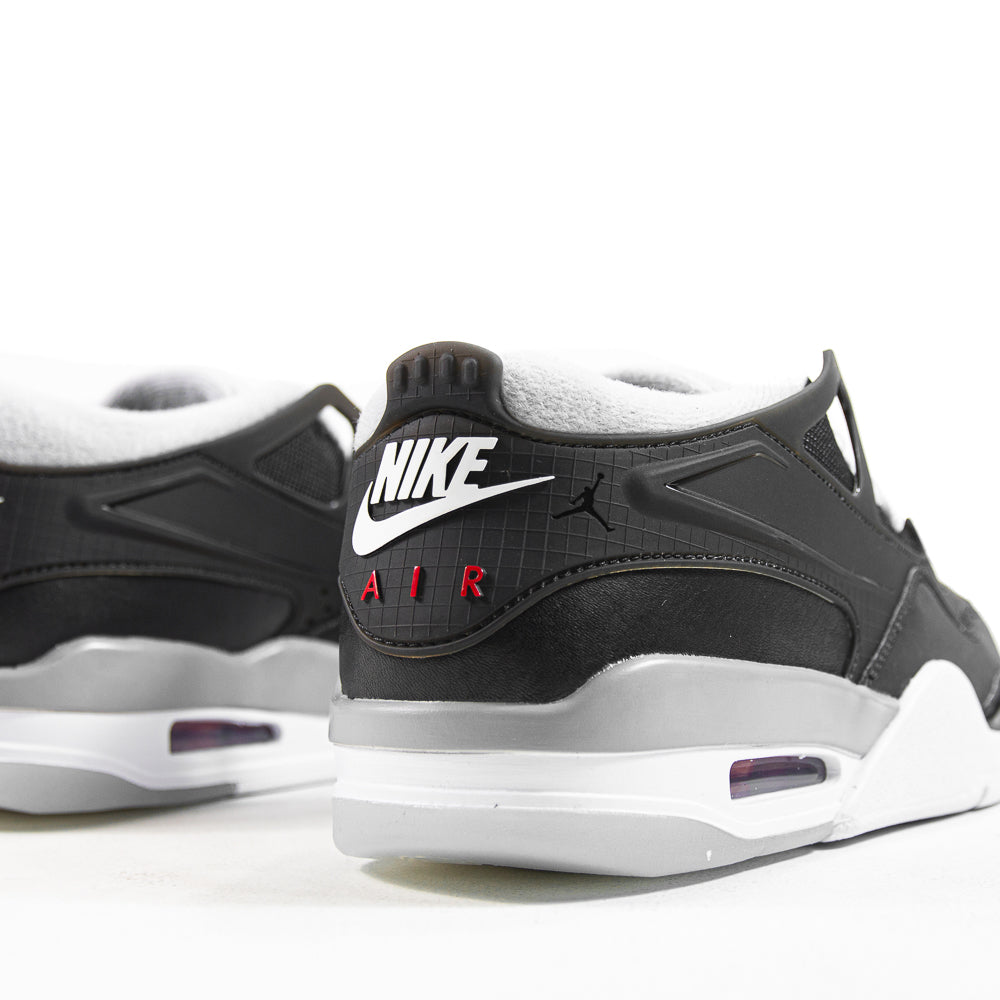 Air Jordan 4 RM PRM (Black/ Fire Red/ Wolf Grey)