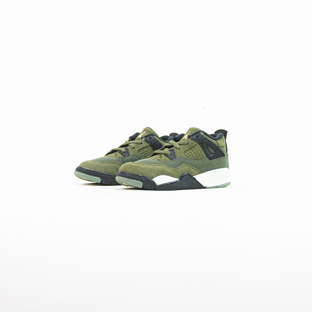 Jordan 4 Retro SE Craft (TD) (Medium Olive/Pale Vanilla)