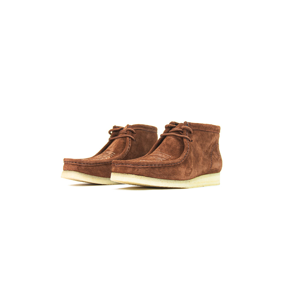 Wallabee Boot (Brown Combi Suede)