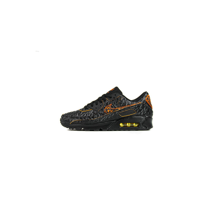 Air Max 90 QS (Black/Black-Magma Orange)