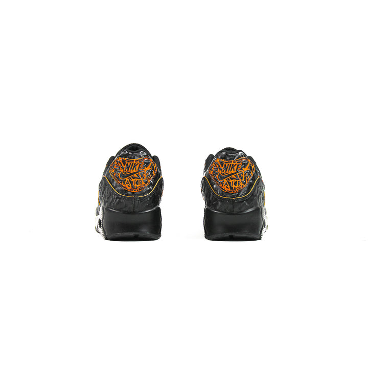 Air Max 90 QS (Black/Black-Magma Orange)