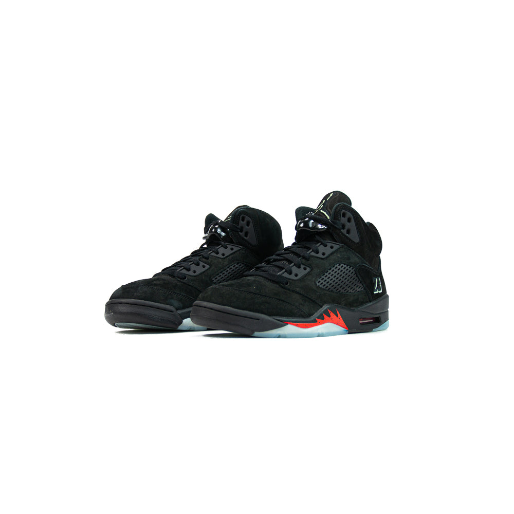 Air Jordan 5 Retro OG (Black/Black-Picante Red)