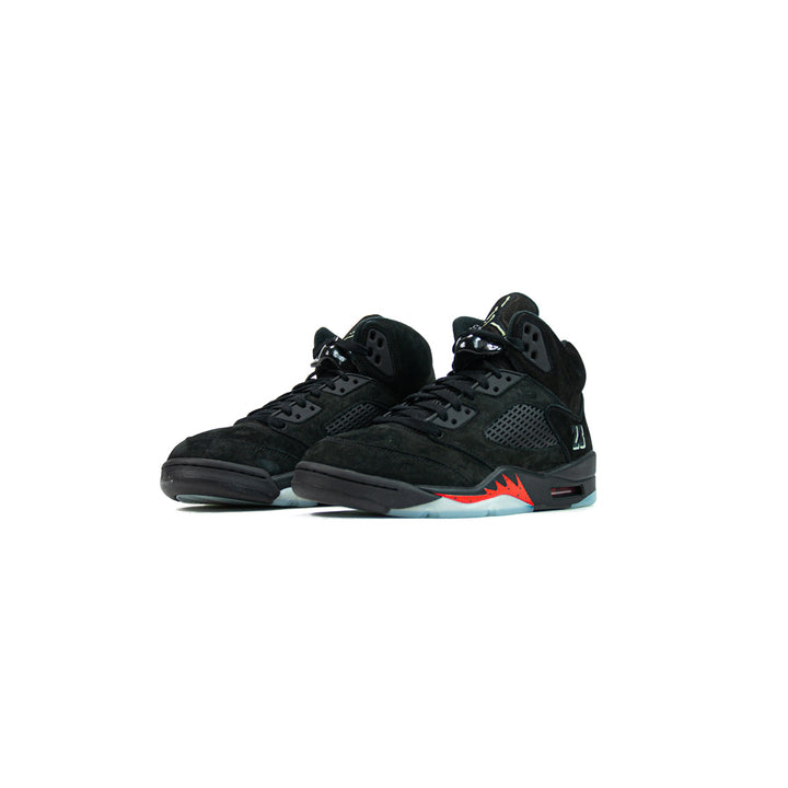 Air Jordan 5 Retro OG (Black/Black-Picante Red)