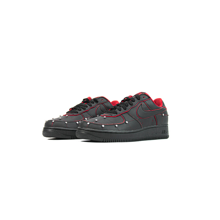 Air Force 1 01 Low (Black/Black-Gym Red)