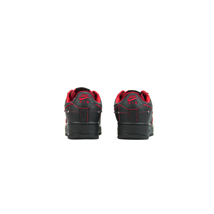 Air Force 1 01 Low (Black/Black-Gym Red)