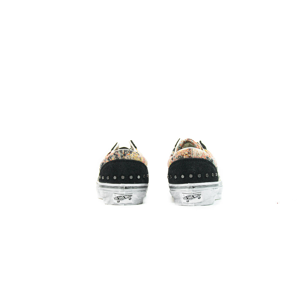 LX Old Skool 36 (Floral Rivets Black/Multi)