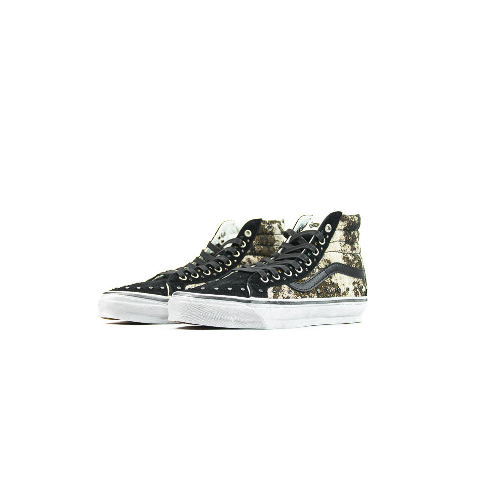 LX SK8-HI 38 (Floral Rivets Black/Multi)