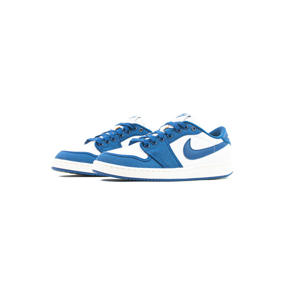 Jordan Brand Air Jordan 1 KO Low WHITE/DARK ROYAL BLUE-SAIL