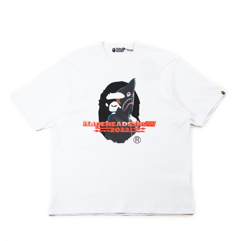 美品✨A BATHING APE BAPE HEADSSHOW 2023Tシャツ Bape Heads Show Relaxed Fit Tee (White) – Corporate