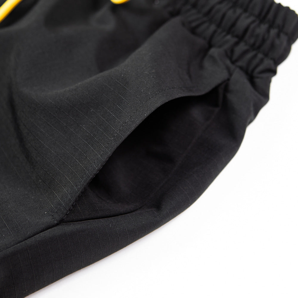 Cursive Ripstop Shorts (Black)