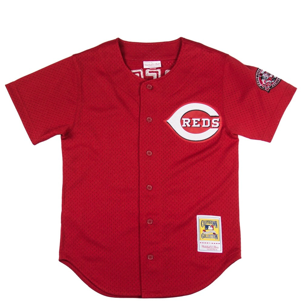 Barry Larkin 2000 BP Jersey (Cincinnati Reds)