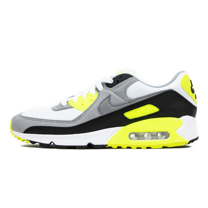 Air Max 90 (White/Particle Grey/Volt/Black)