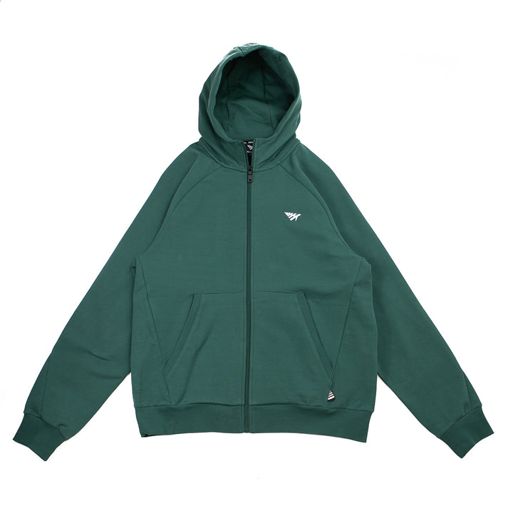 Full-Zip Hoodie (Pine Green)