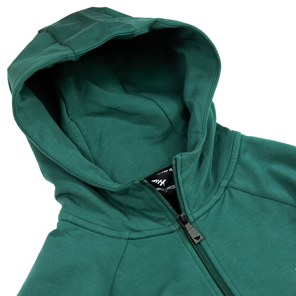 Full-Zip Hoodie (Pine Green)