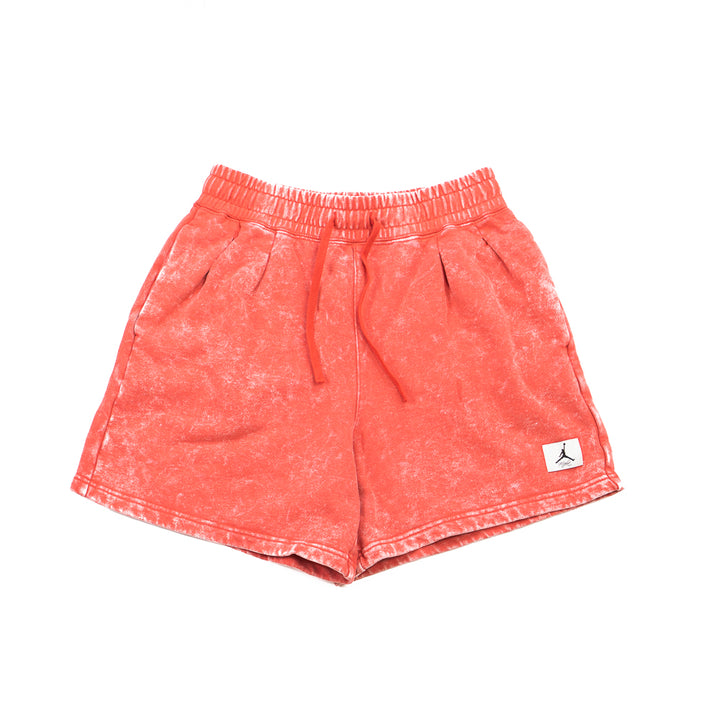 WMNS Flight Washed Fleece Short (Lobster)